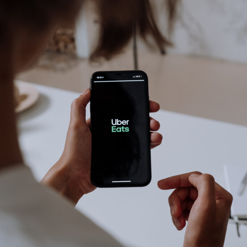 Uber Eats app