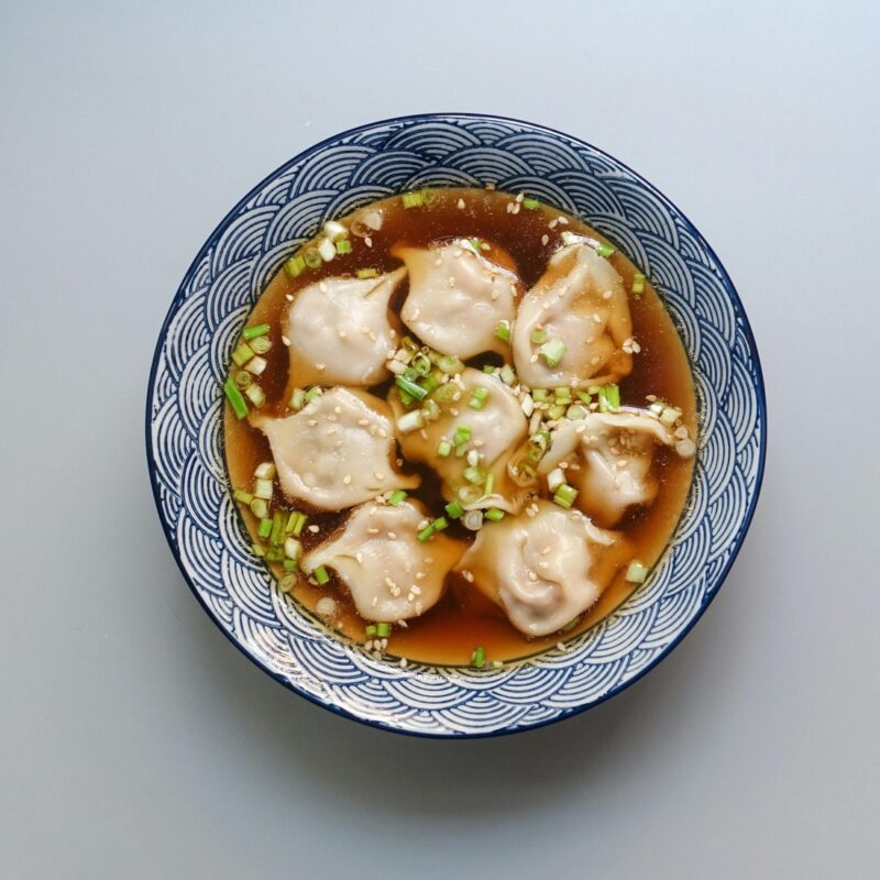 Dumplings in soep