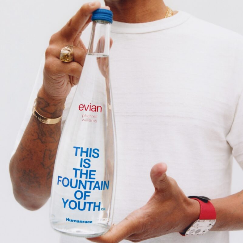 Pharrell x Evian