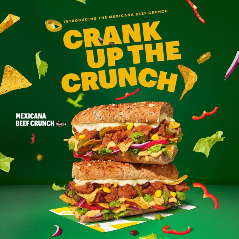 Subway Cranck up the Crunch