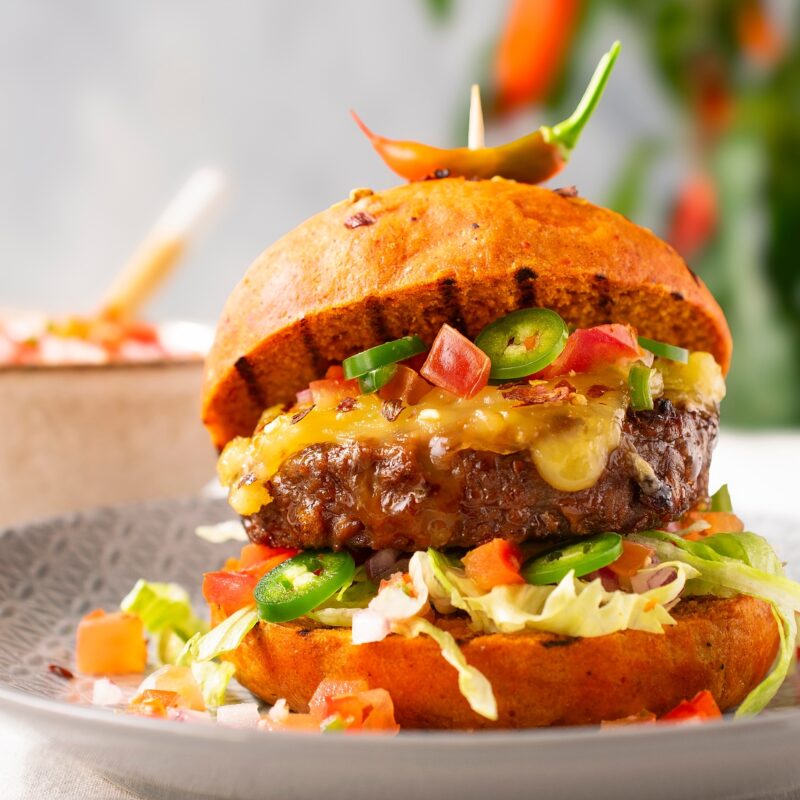 Beyond Meat Jalapeno burger