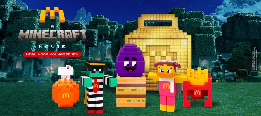 McDonald's Minecraft Movie Meal