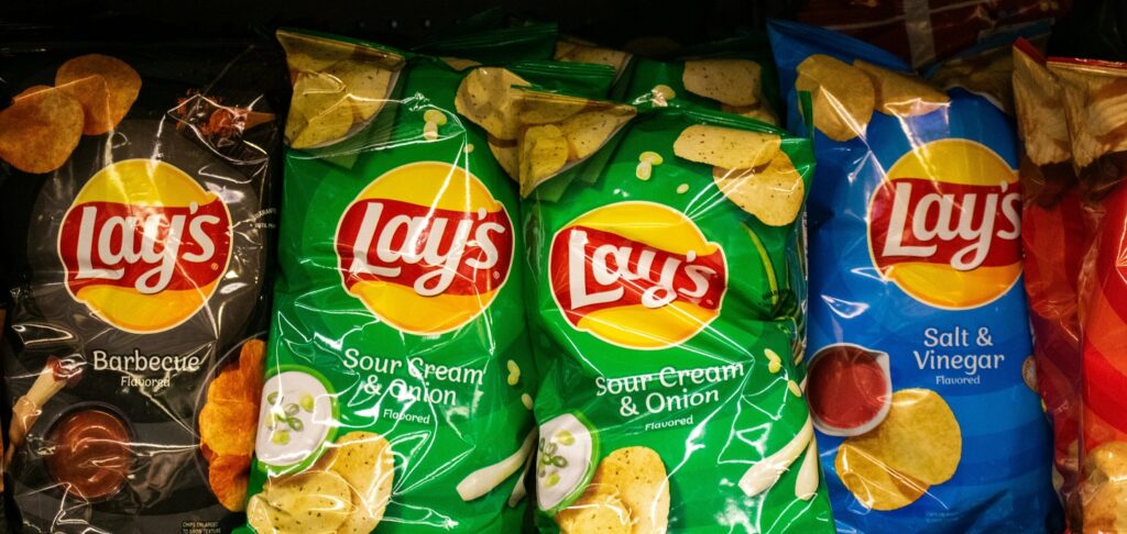 Lay's Chips oude verpakking