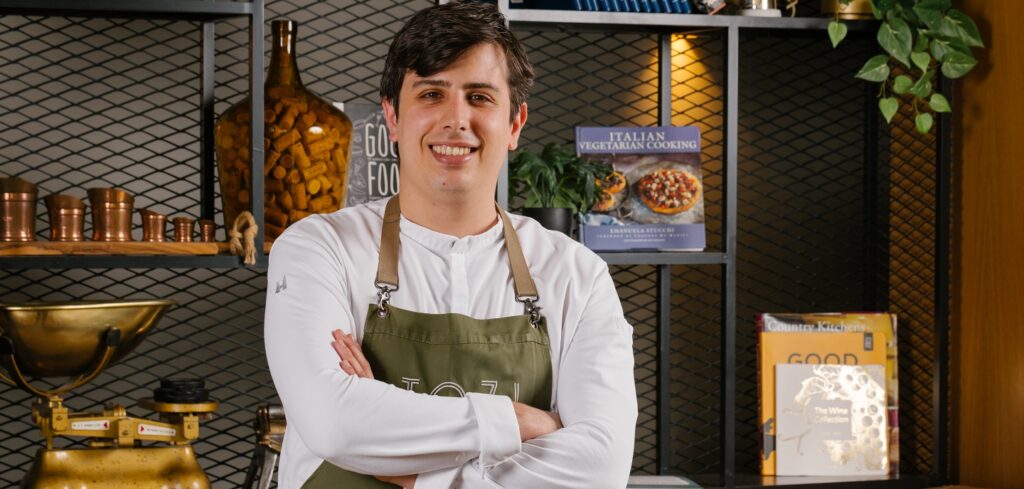 Chef Gaetano Verde, restaurant Tozi