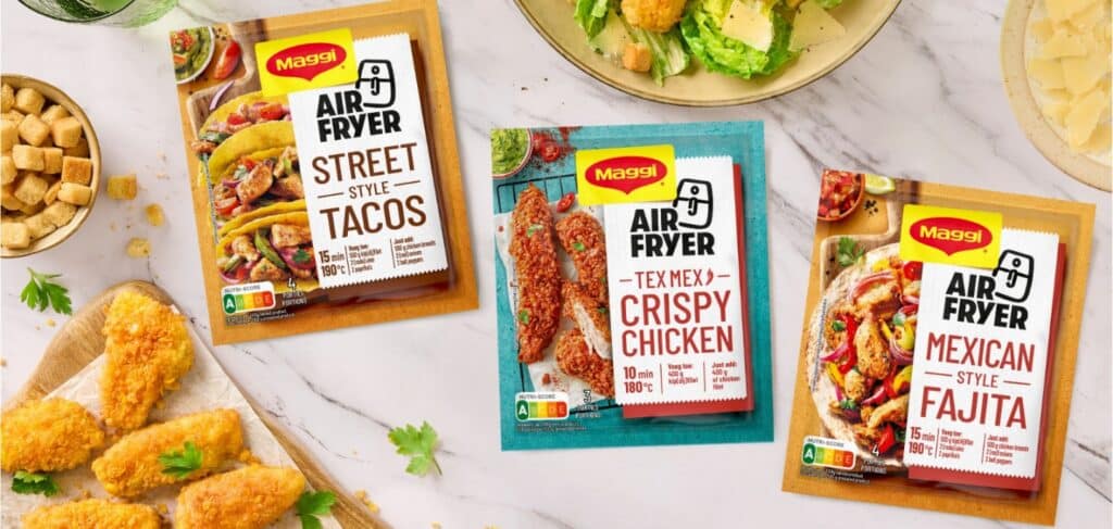 Maggi airfryer kruidenmixen