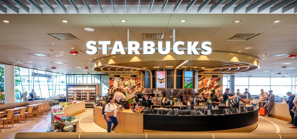 Starbucks @ Schiphol Airport Amsterdam