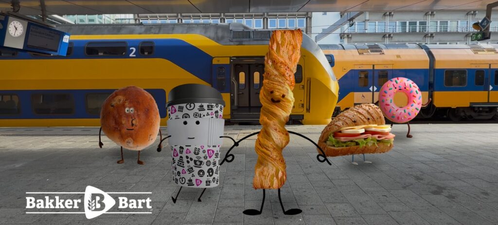 Bakker Bart To Go x NS-stations