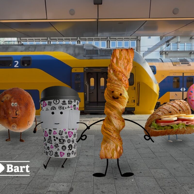 Bakker Bart To Go x NS-stations