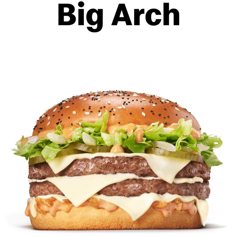 McDonald's Big Arch burger